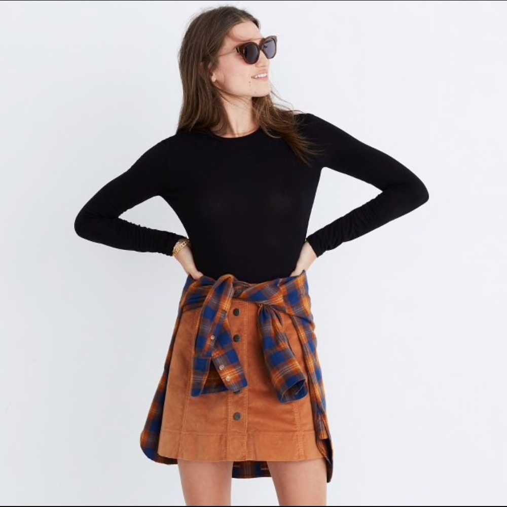 Madewell Long Sleeve Thong Bodysuit!
